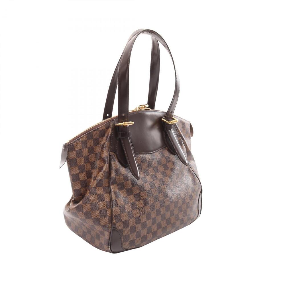 Louis Vuitton Bag Canvas Brown Verona Shoulder Damier Leather